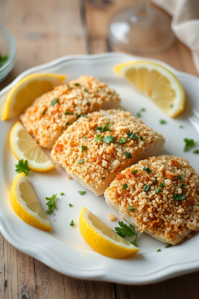 baked breaded cod recipe
