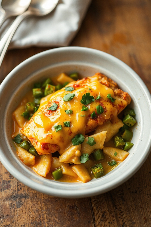 baked fish with cheese