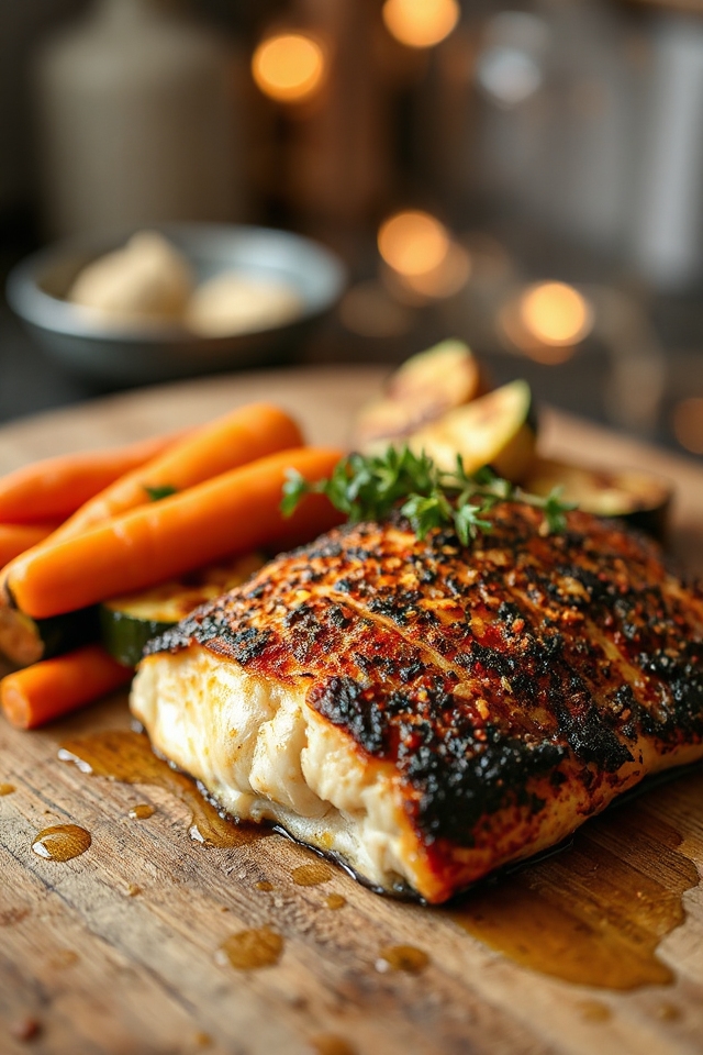 blackened cod cooking instructions