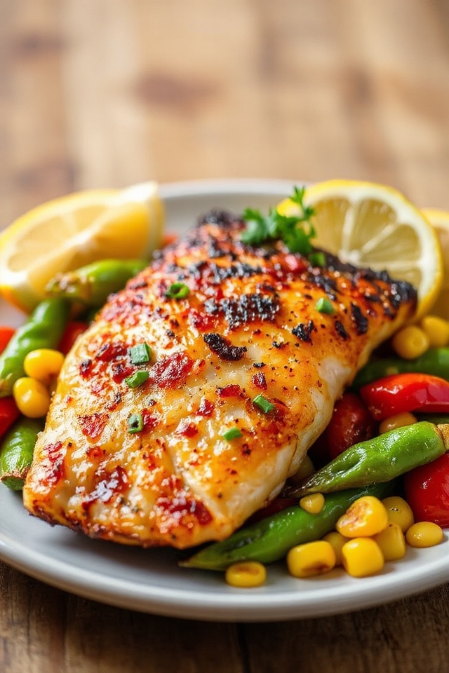 blackened tilapia cooking process