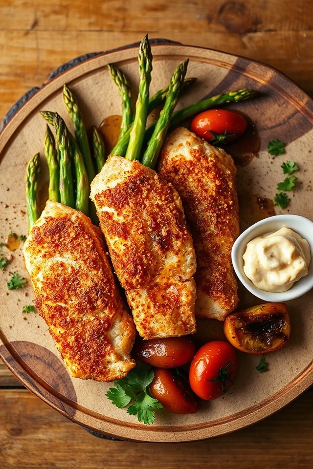 cajun spiced catfish preparation
