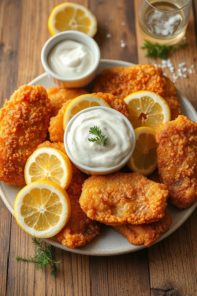 crispy beer battered fish