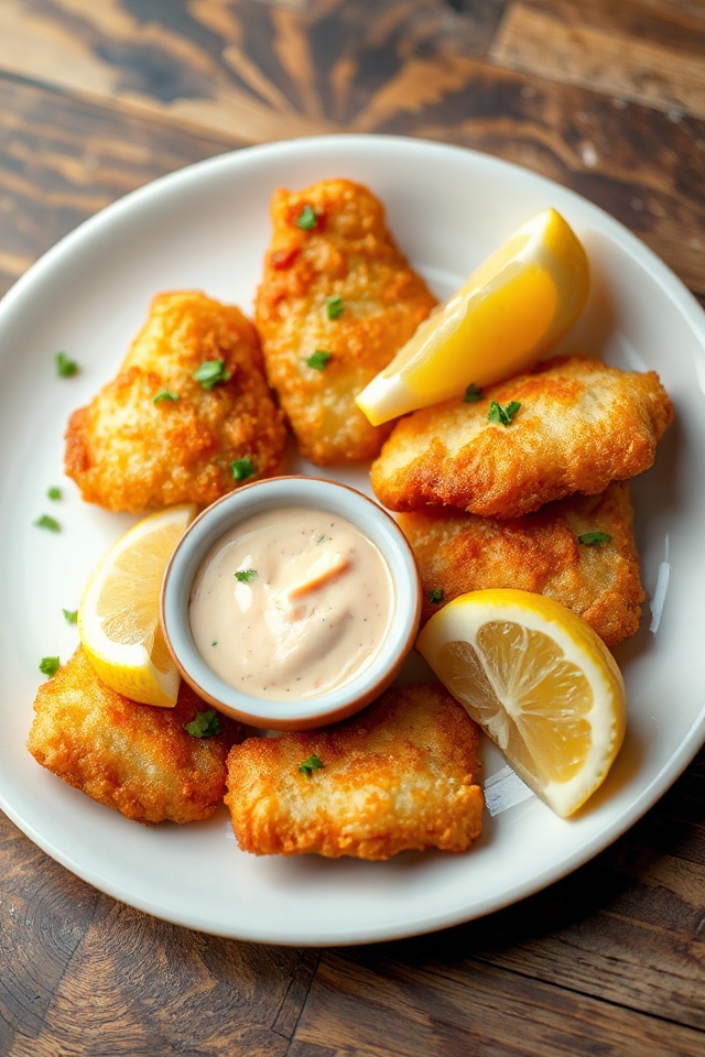 crispy beer battered fish