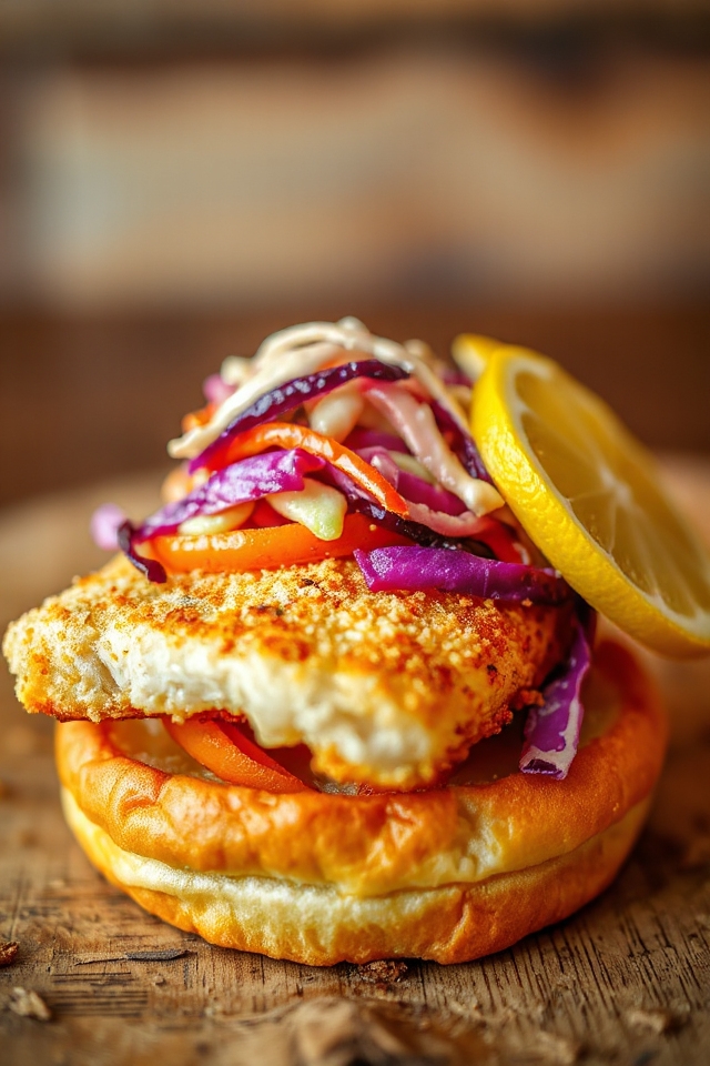 crispy fish sandwich recipe