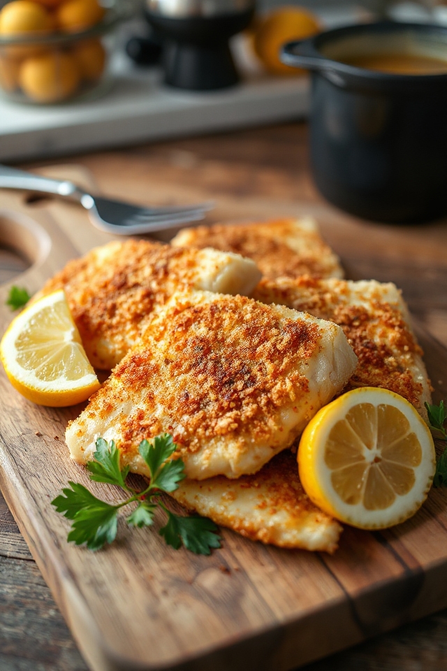 crispy oven fried fish recipe