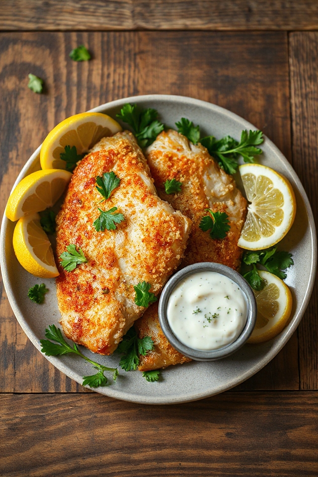 crispy pan fried tilapia