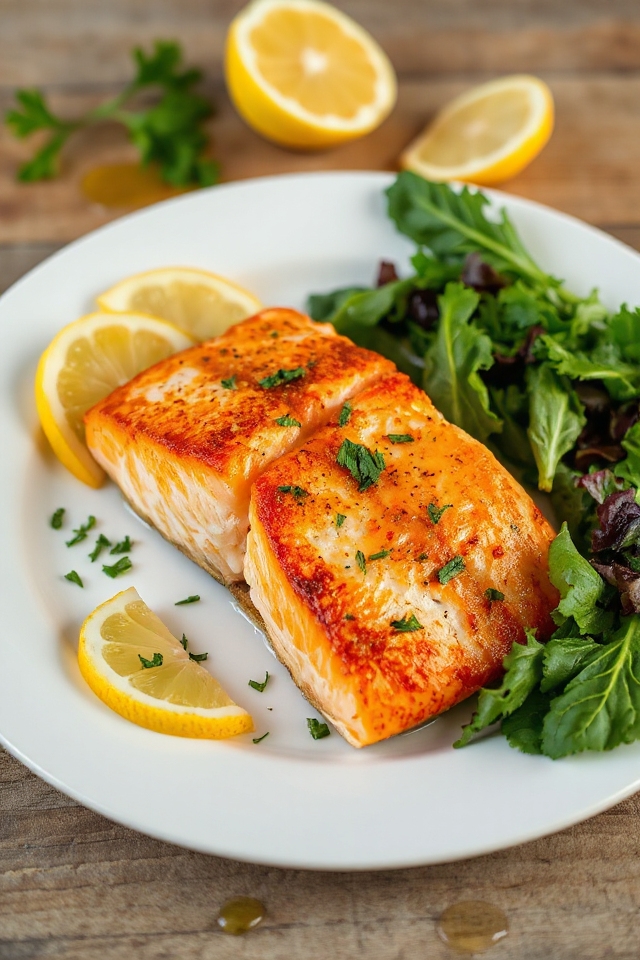 crispy salmon cooking method