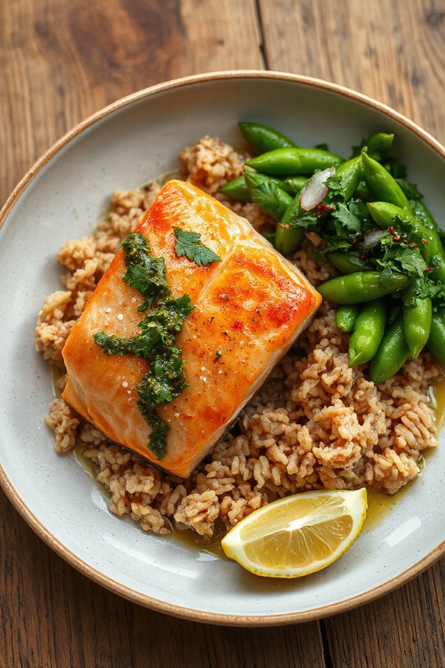 crispy skin salmon preparation