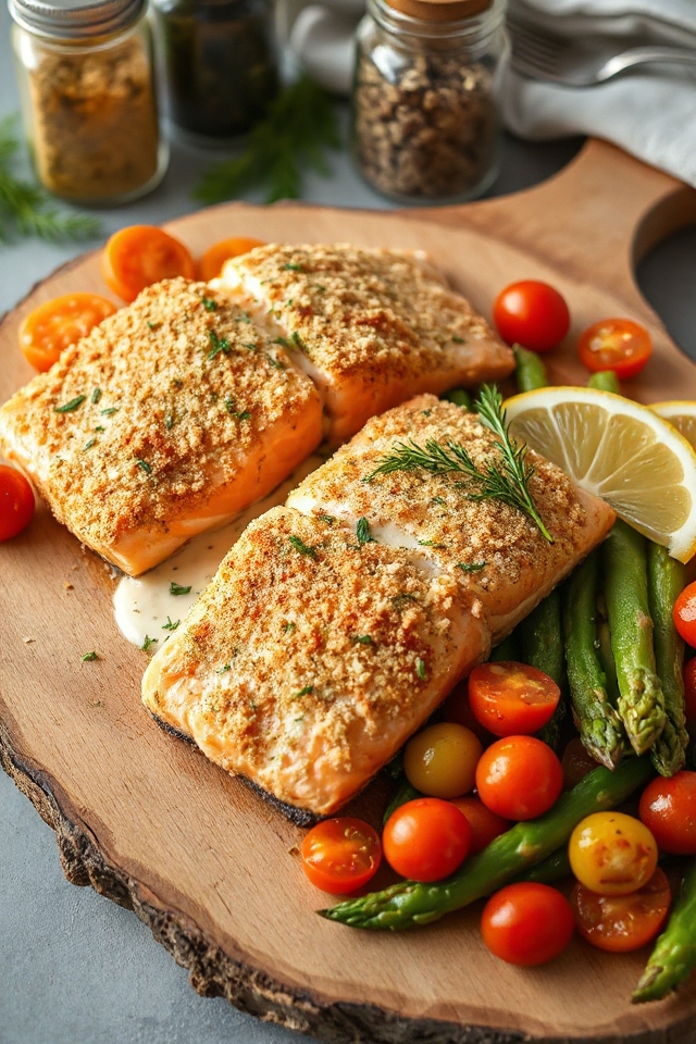 crusted salmon cooking instructions