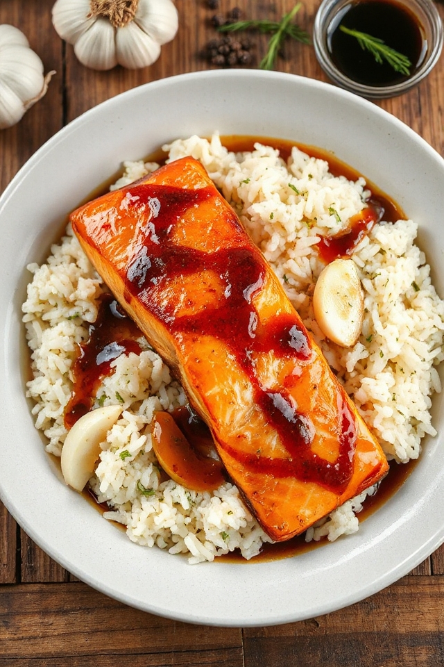 delicious marinated salmon preparation