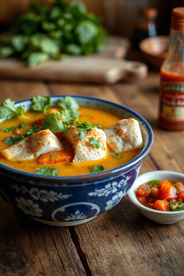 delightful mexican fish soup
