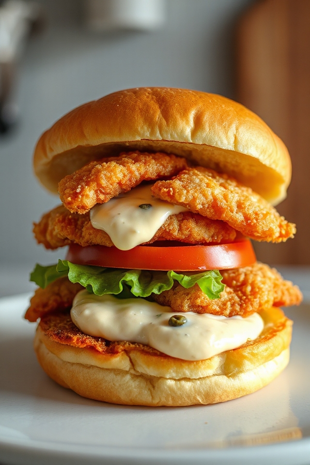 fried fish sandwich recipe