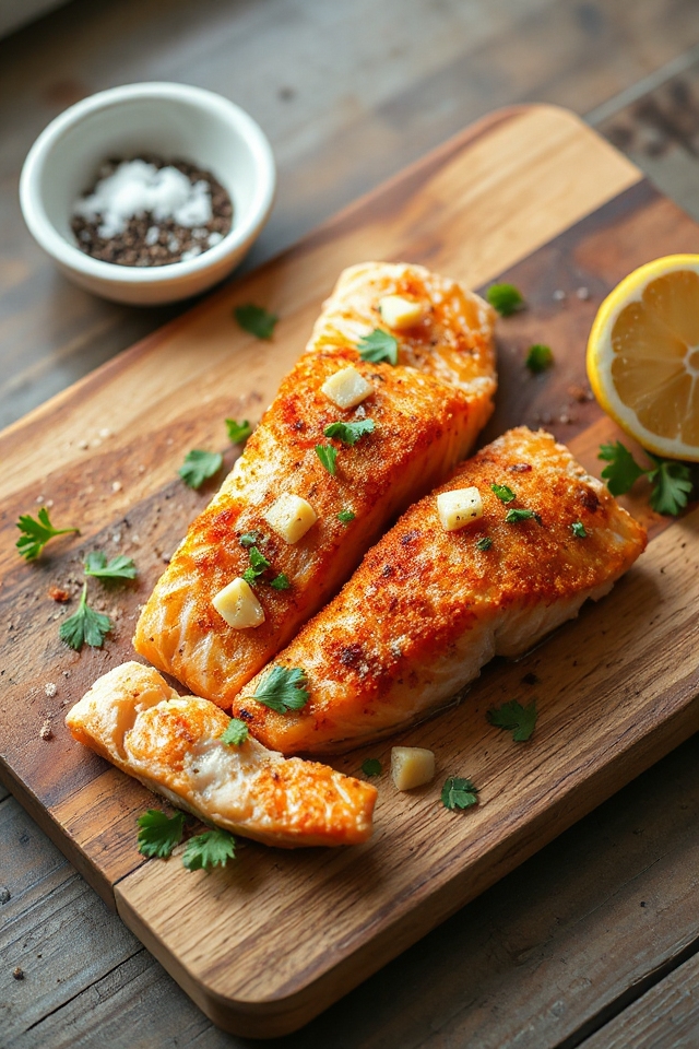 fried salmon cooking instructions