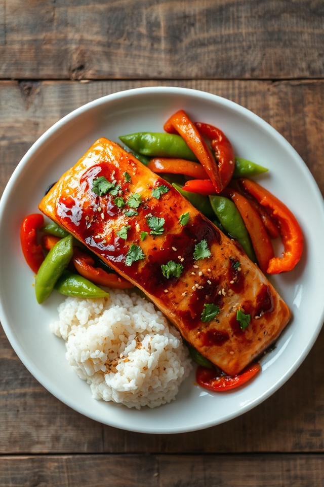 ginger soy marinated salmon