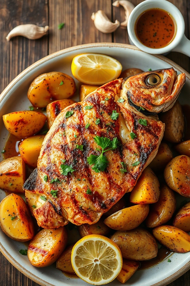 grilled fish cooking instructions