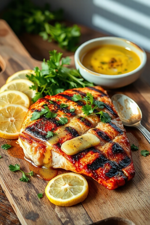grilled red snapper preparation