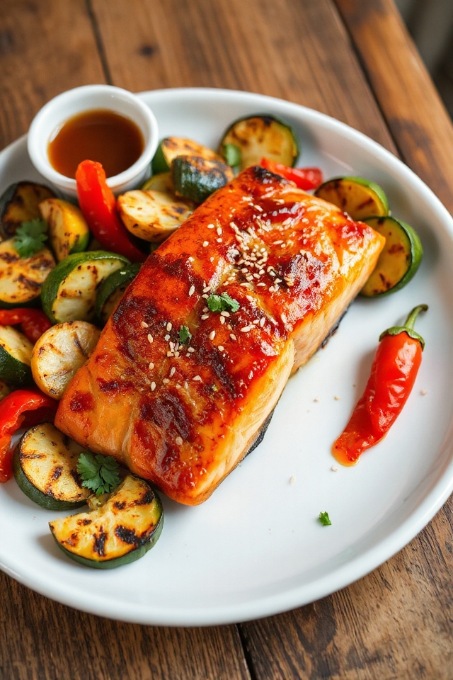 grilled salmon barbecue recipe