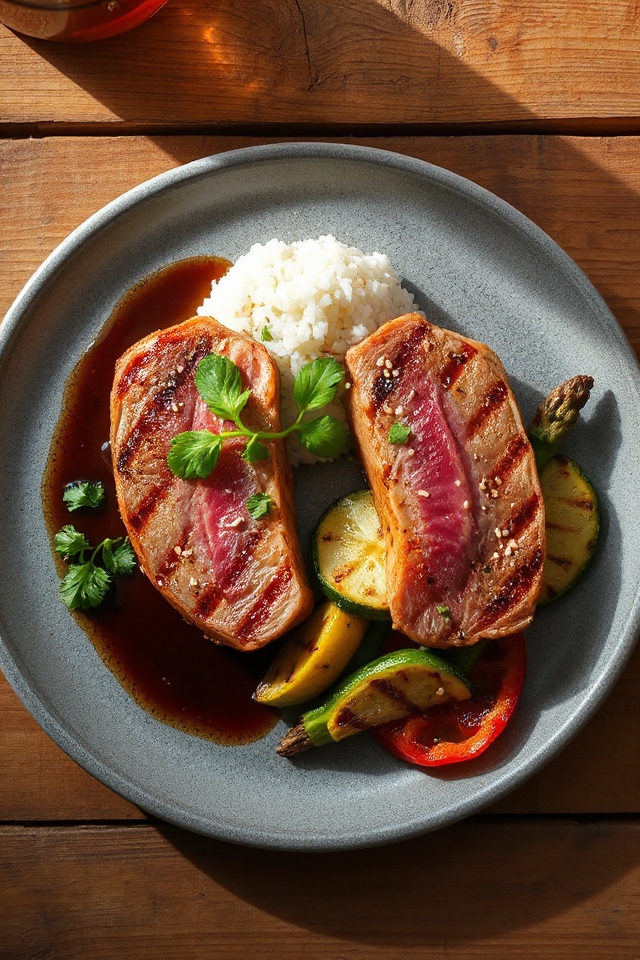 grilled tuna cooking instructions