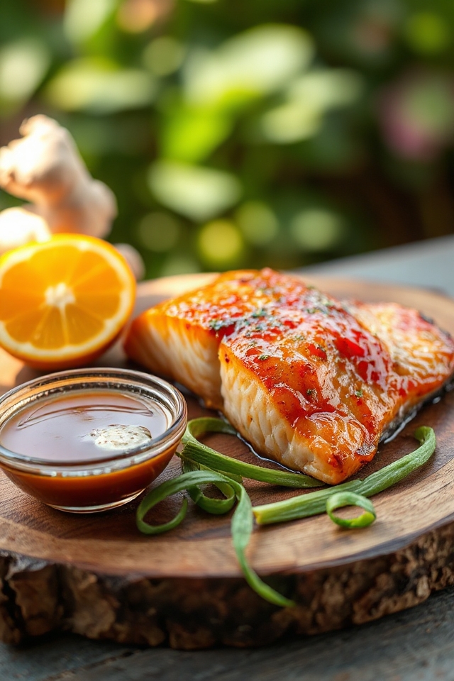 honey ginger salmon recipe