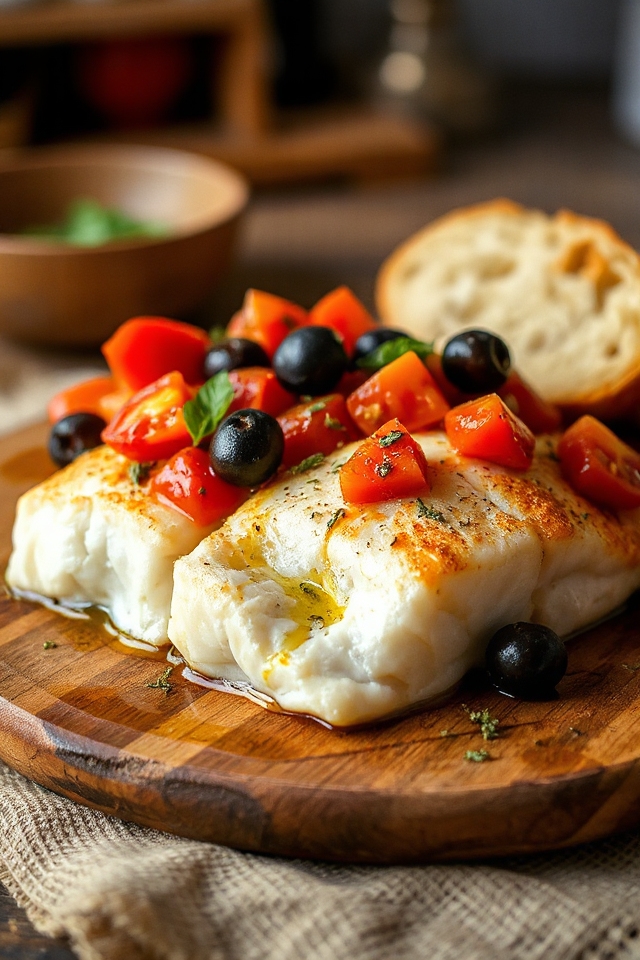 mediterranean cod cooking instructions