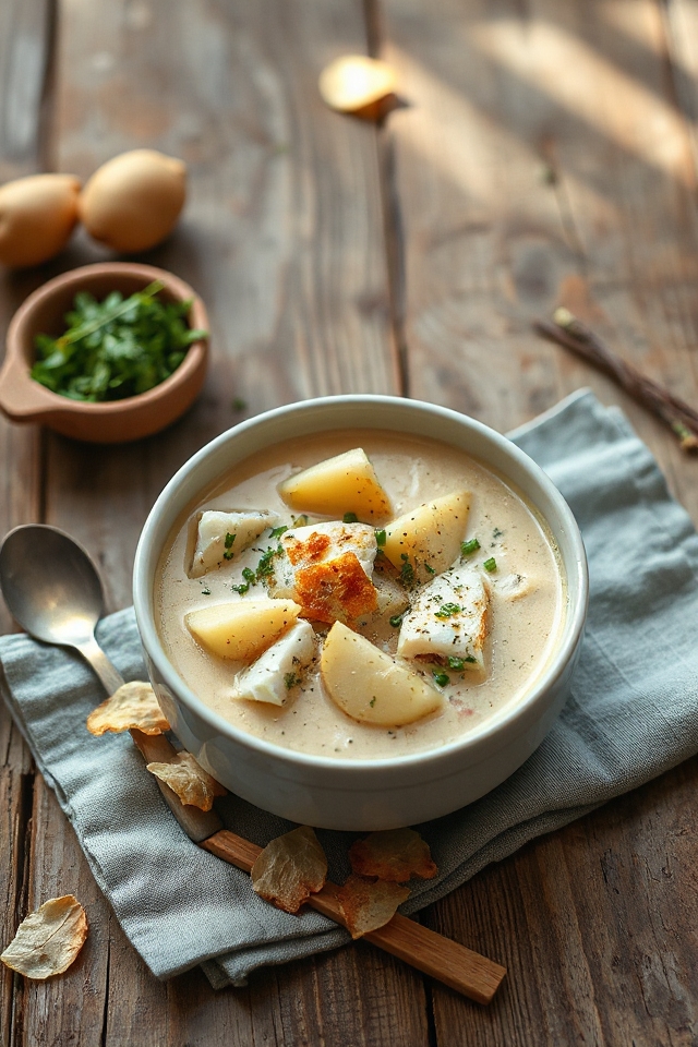 new england fish chowder