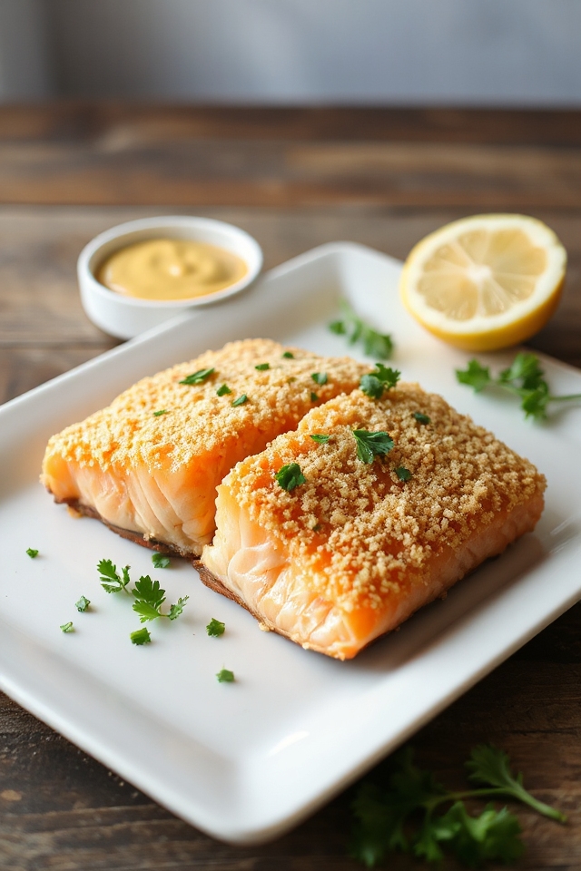 panko crusted salmon recipe