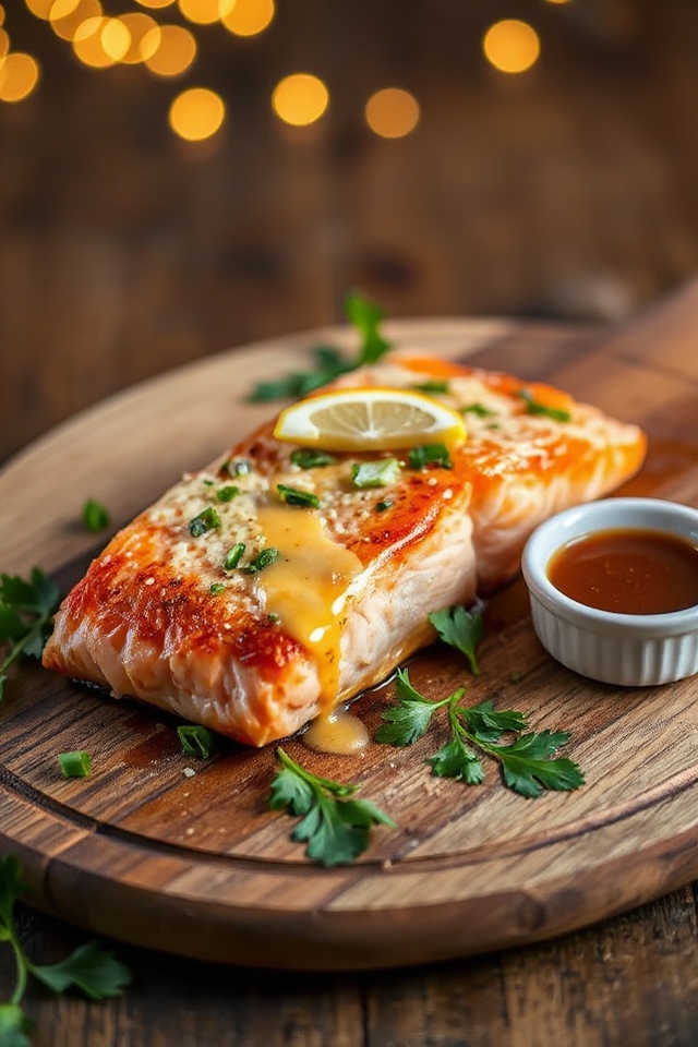 parmesan coated baked salmon