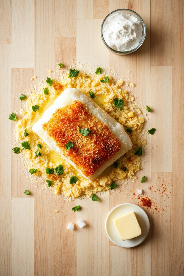 parmesan crusted cod recipe
