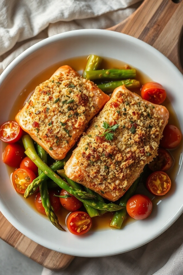 parmesan crusted salmon recipe