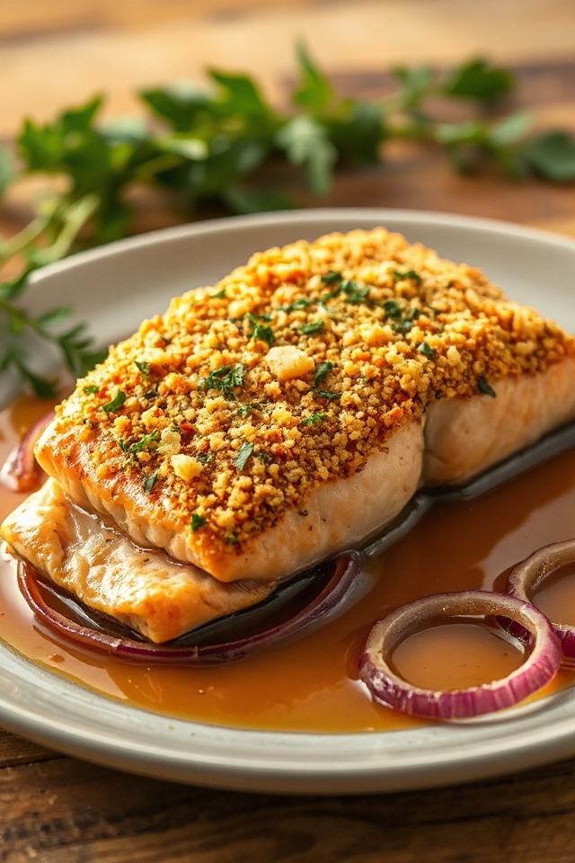 parmesan crusted salmon recipe
