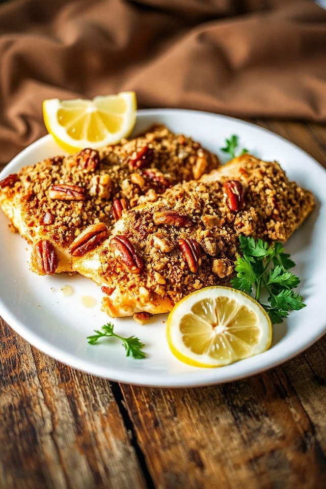 pecan crusted tilapia recipe