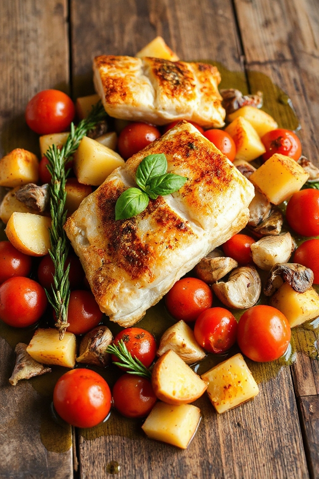 roasted cod cooking instructions