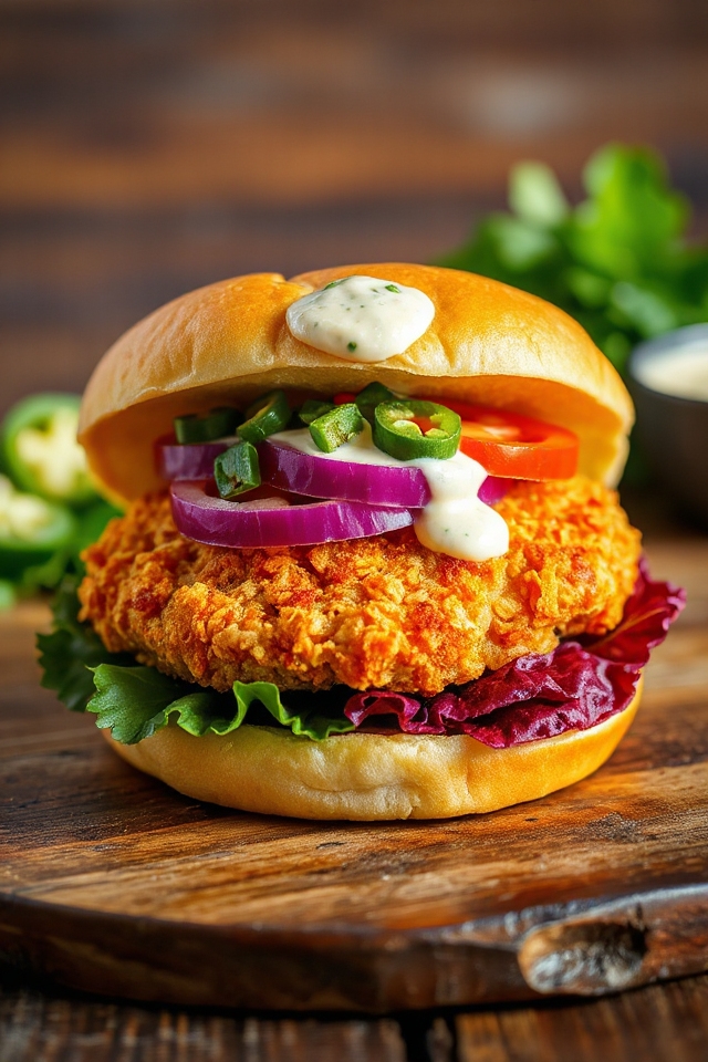 scrumptious fish burger recipe