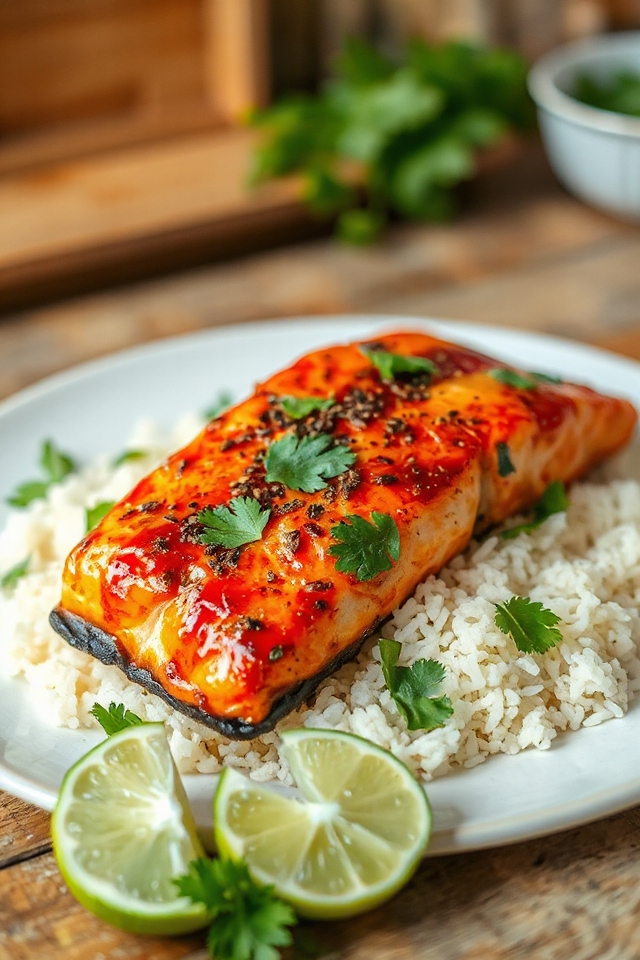 serve chili salmon masterpiece