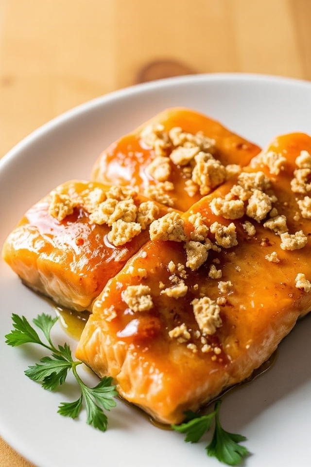 sizzling mustard glazed salmon recipe