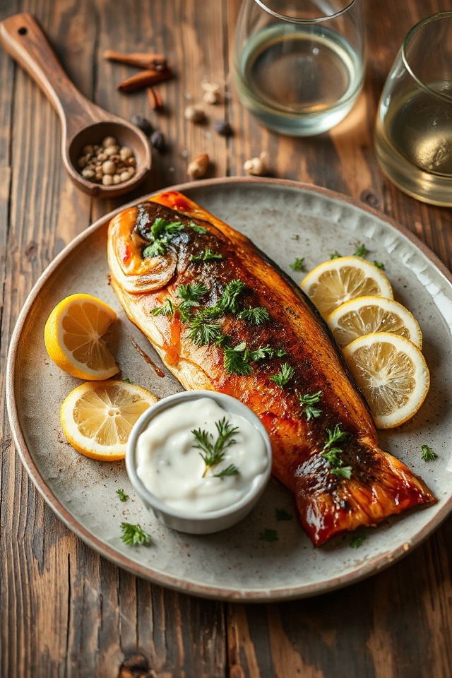 smoked trout cooking instructions