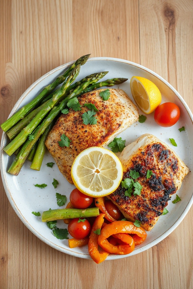 spicy grilled tilapia dish