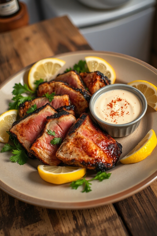 spicy seasoned tuna preparation